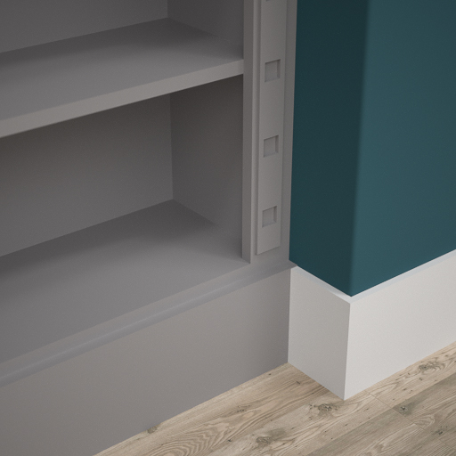 Alcove fitting of Jali Bookcase, 2100mm wide x 2150mm tall