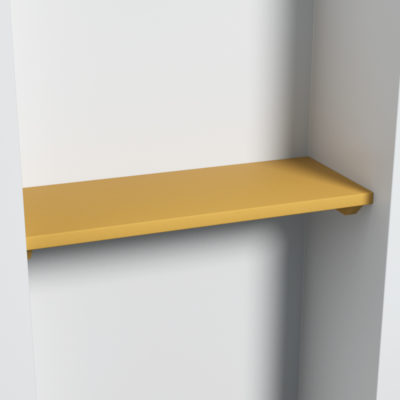 Jali made to measure Alcove Shelving, 500mm x 200mm