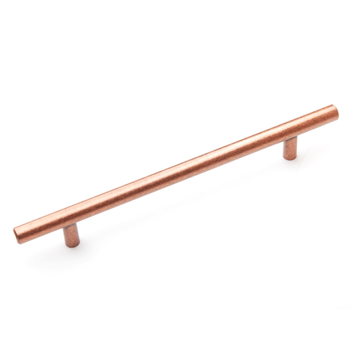Copper bar handle 7256 used in bespoke Jali Furniture