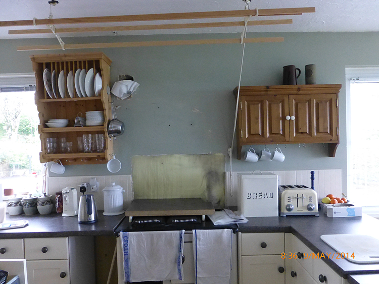 Kitchen before renovation work