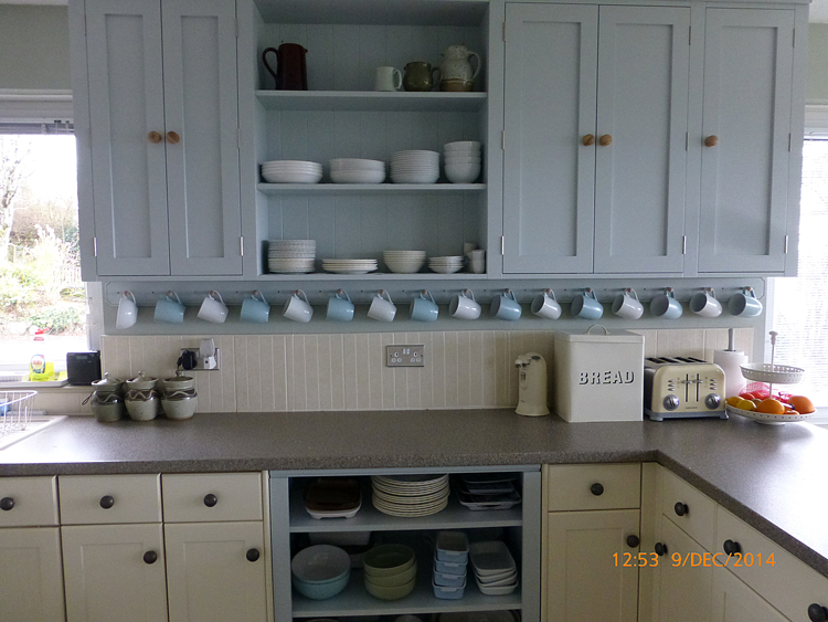 Bespoke kitchen cupboards made by Jali