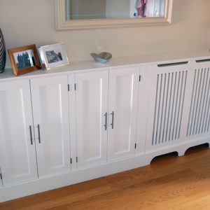 Jali Combination unit including Cupboard and Radiator Cover