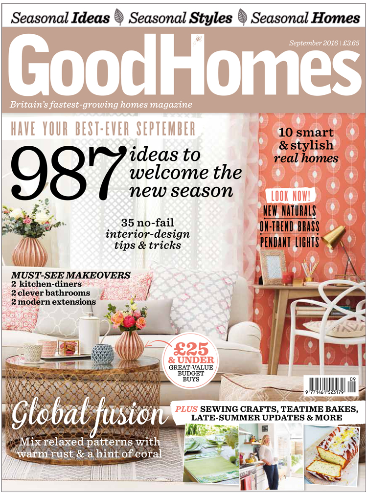 Good Homes Sept 2016 featuring Jali bespoke shutters