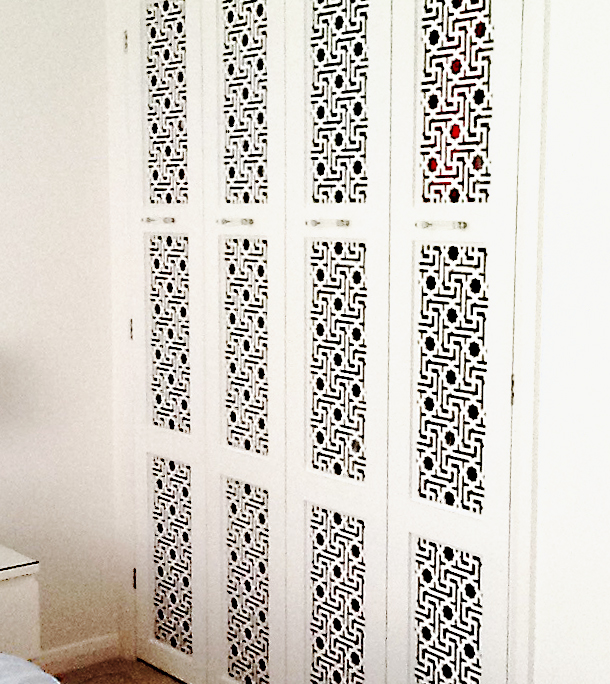 Jali bespoke fretwork doors