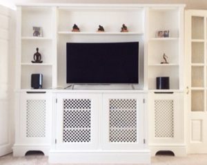 Bespoke Jali wall unit