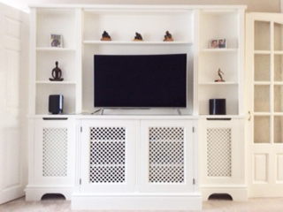 Bespoke Jali wall unit