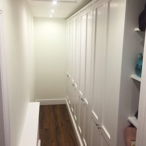 Jali bespoke walk-in Wardrobe: main section