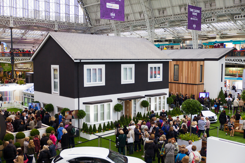 Show house at the Ideal Home Show 2016