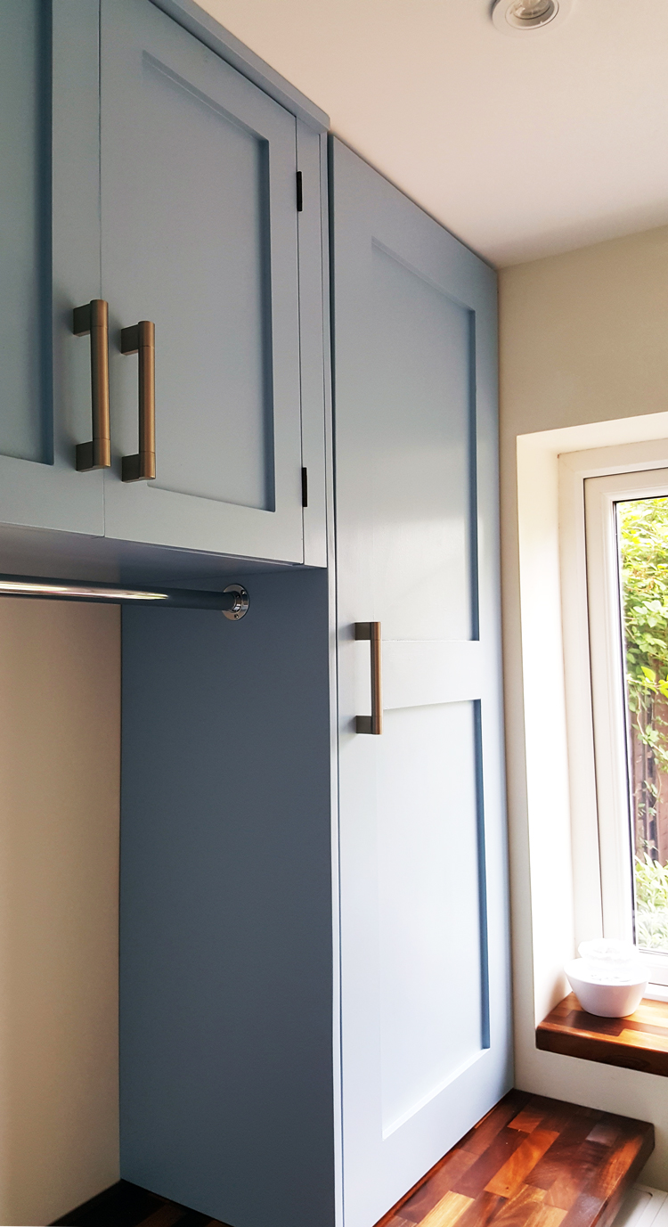 Bespoke Jali kitchen cupboards: detail