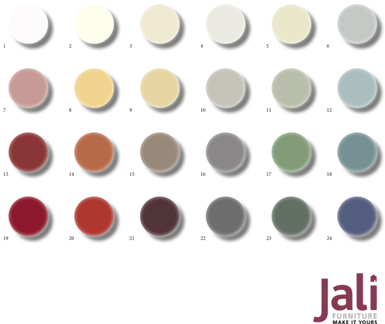 Jali paint shades