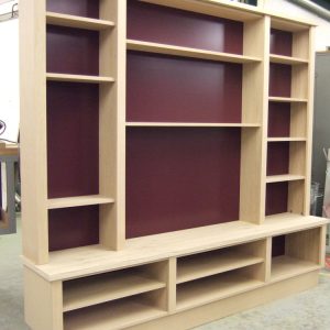 Large Jali Dresser in real oak veneer with painted backboard