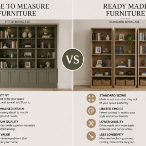 Made to measure furniture vs standard furniture