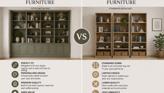 Made to measure furniture vs standard furniture