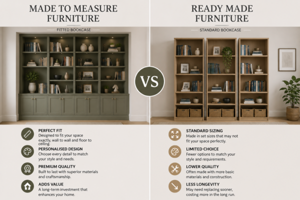 Made to measure furniture vs standard furniture