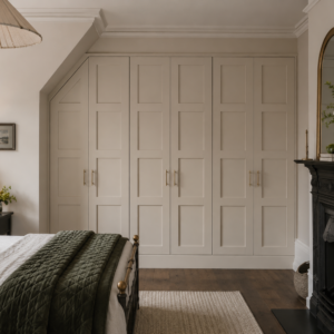 Wardrobe in a victorian bedroom setting
