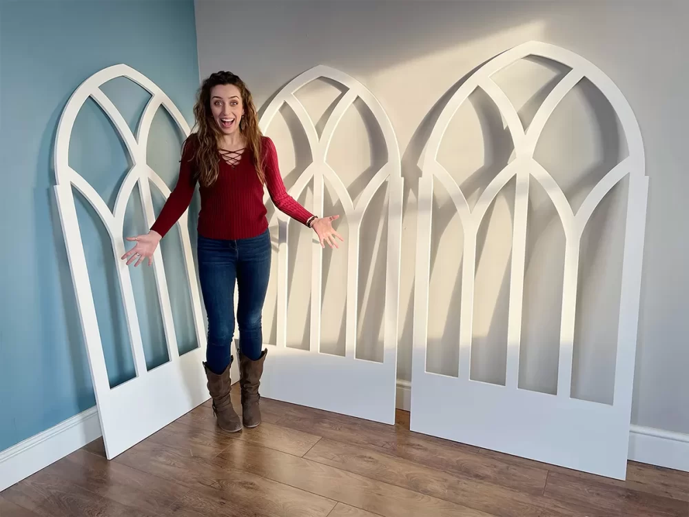Adriana with Jali custom arch windows