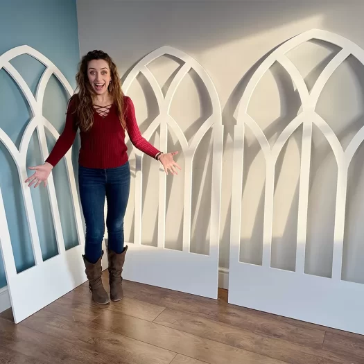 Adriana with Jali custom arch windows