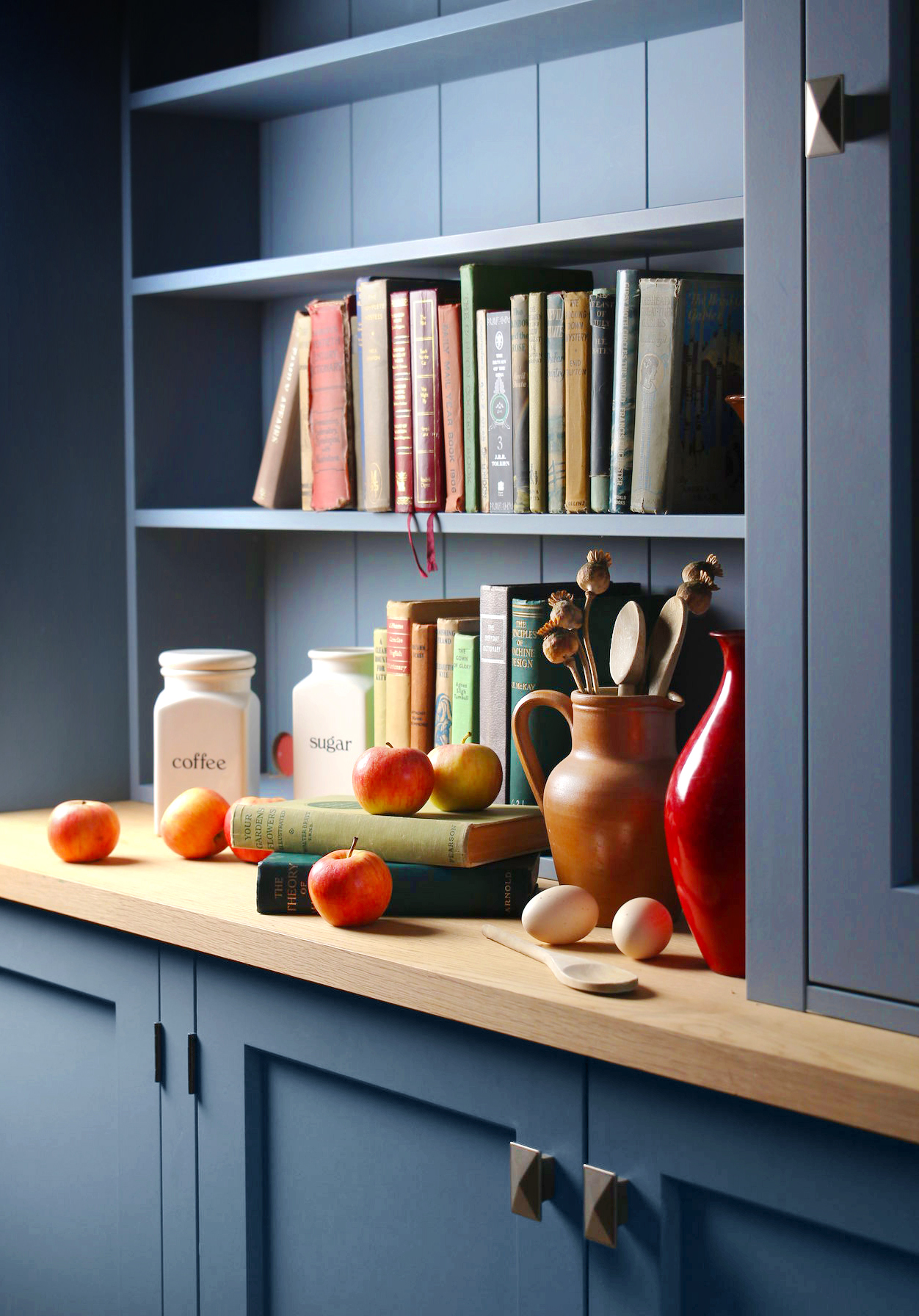 Blue Kitchen Dresser - Jali Gallery