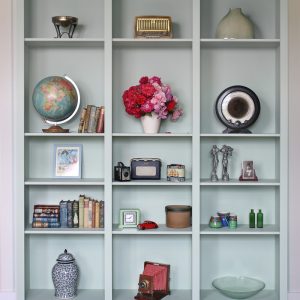 Large Jali Bookcase made to measure with ornaments