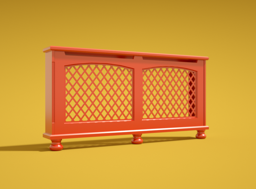 Country style Radiator cover