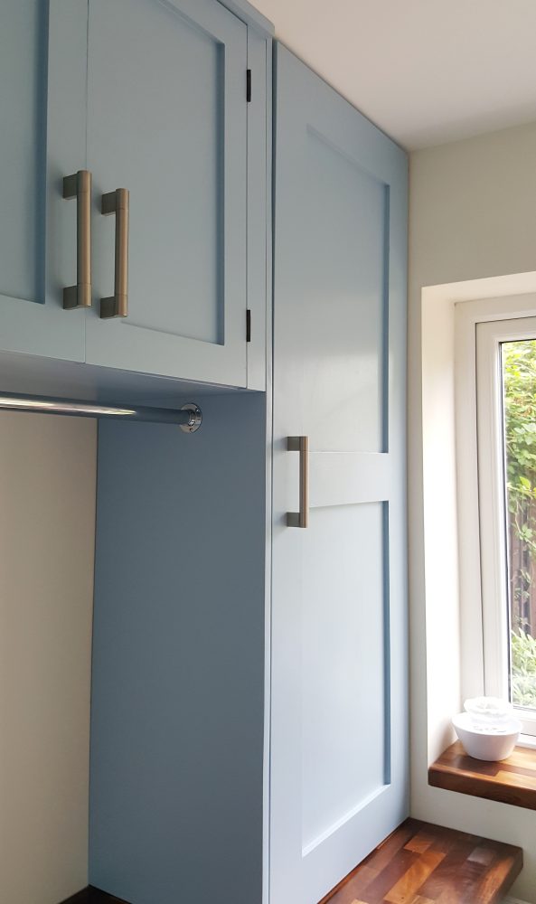 Jali fitted kitchen cupboards