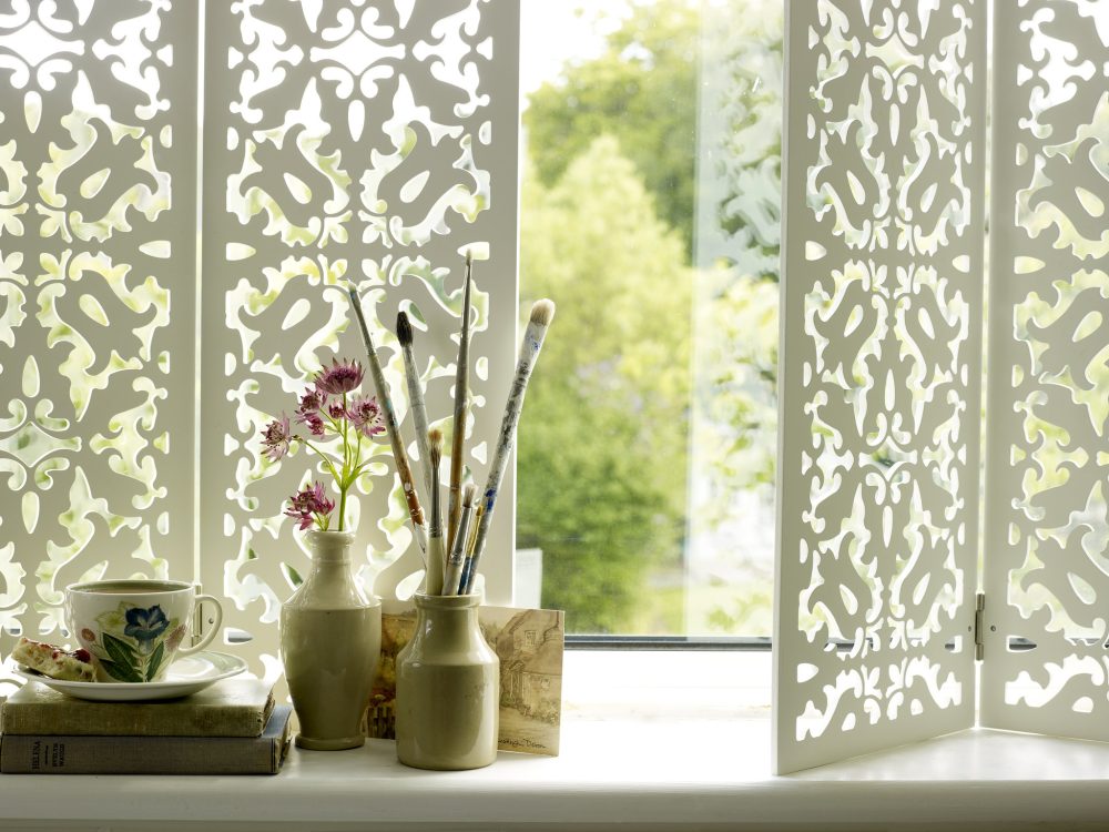 Beautiful and decorative window shutters by Jali