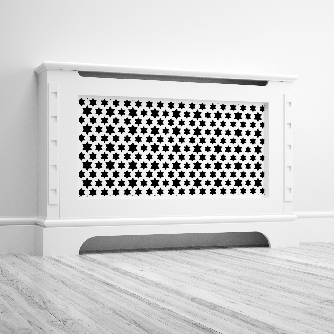 Radiator Cover With Star Grille Jali Gallery
