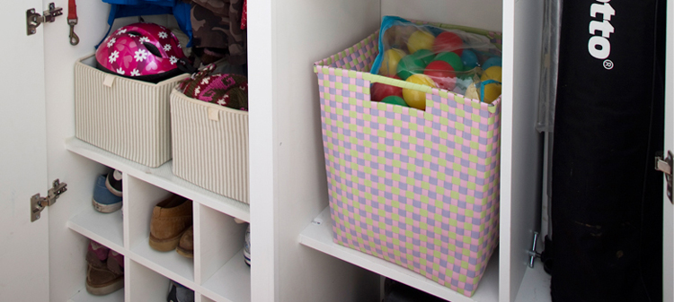 Jali wardrobe with shoe storage