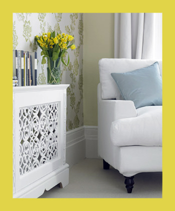 Jali bespoke radiator cabinet