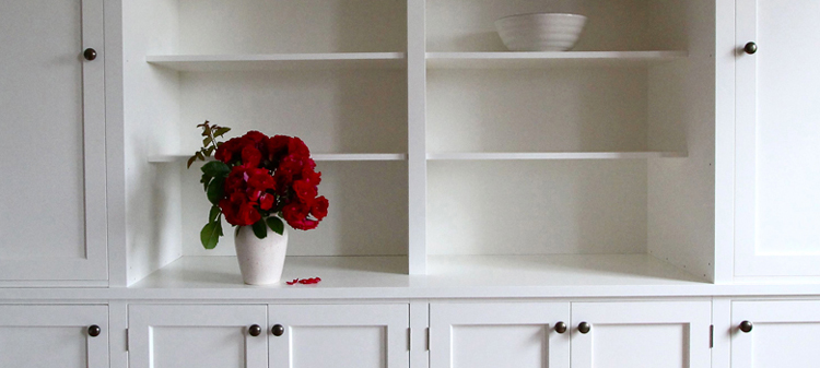 white Jali dresser