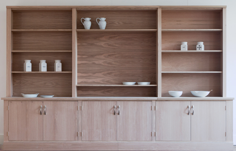 jali bespoke oak-veneer dresser