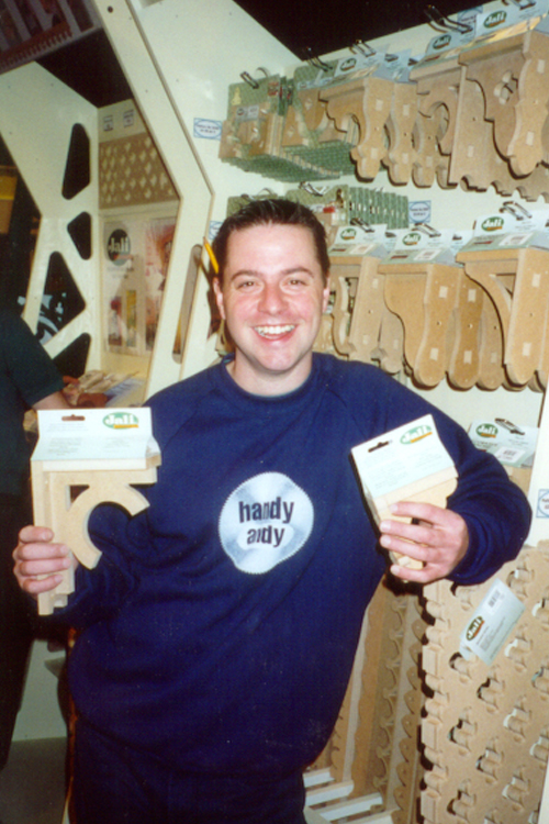 Handy Andy from 'Changing Rooms' with Jali Products
