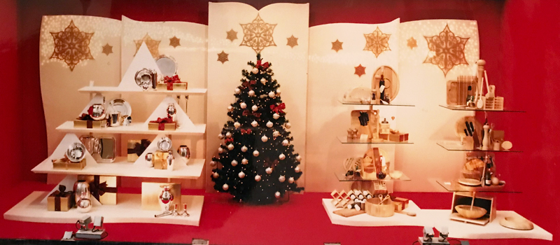 John Lewis Christmas shop display by Jali