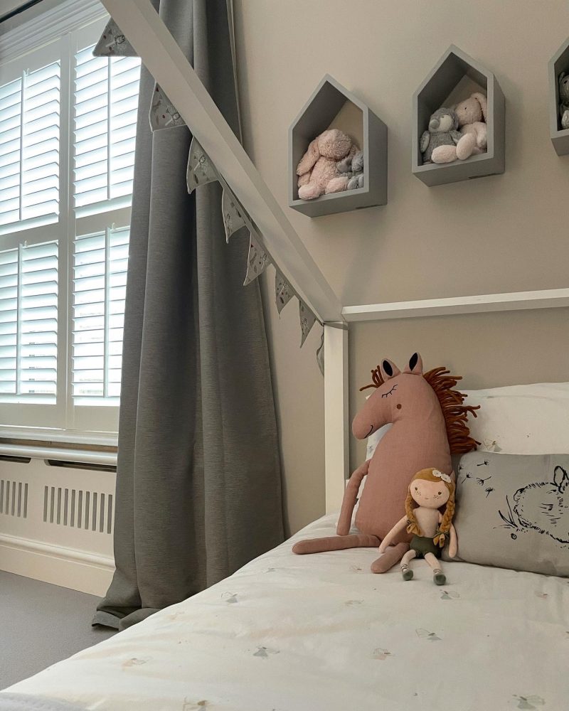 Claire Totman's feature on child's bedroom including Jali Radiator Cover