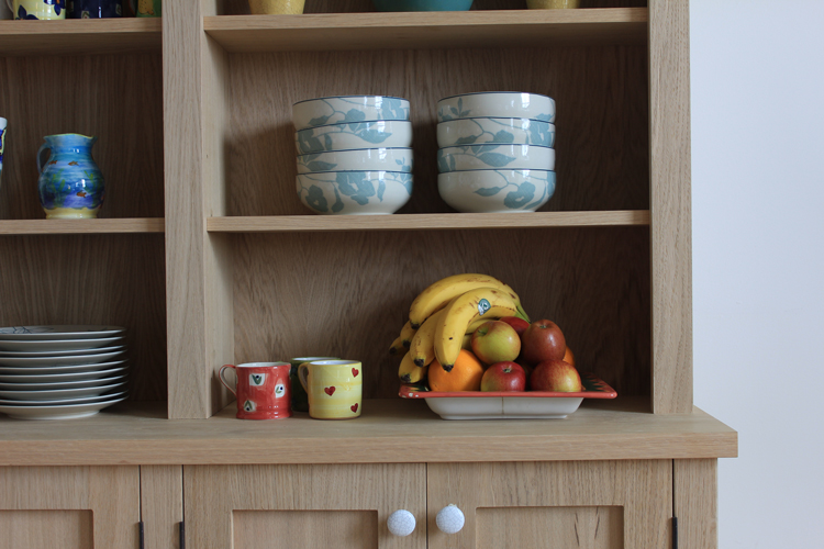 Made to measure Jali dresser in real oak veneer