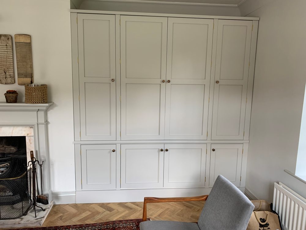 Fitted Alcove Cupboard Unit