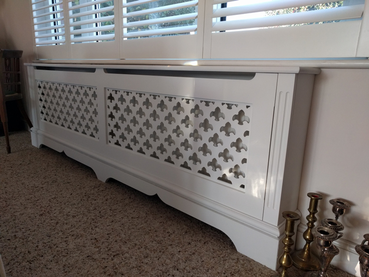 Jali bespoke radiator cover