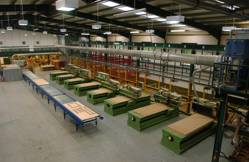 CNC machines in the Jali Factory