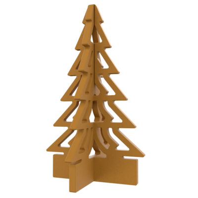 Assembled Jali Christmas Tree in 6mm MDF